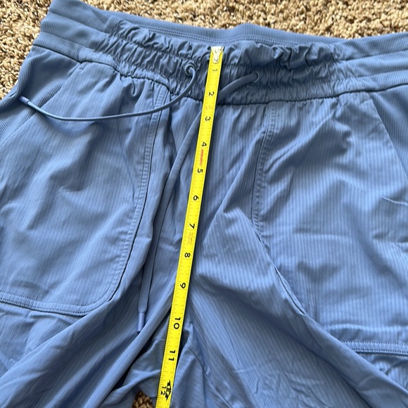 Lululemon Beyond The Studio Joggers High Waisted Bunched Periwinkle/Blue Size 8 - Picture 14 of 16